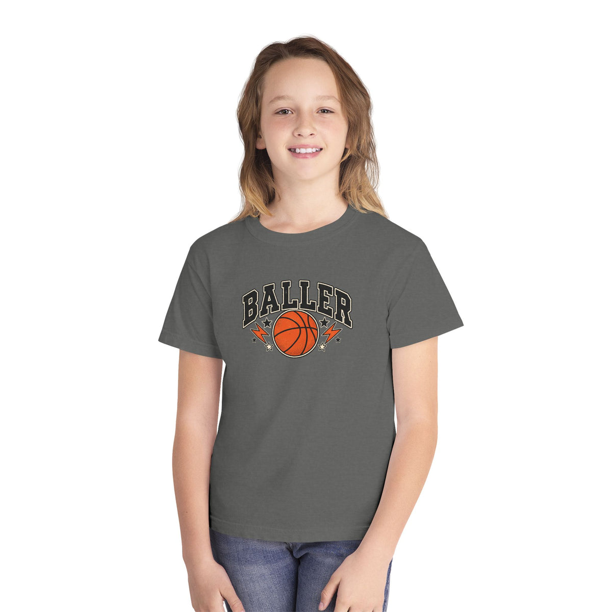 Baller Varsity Basketball Youth T-Shirt 🏀