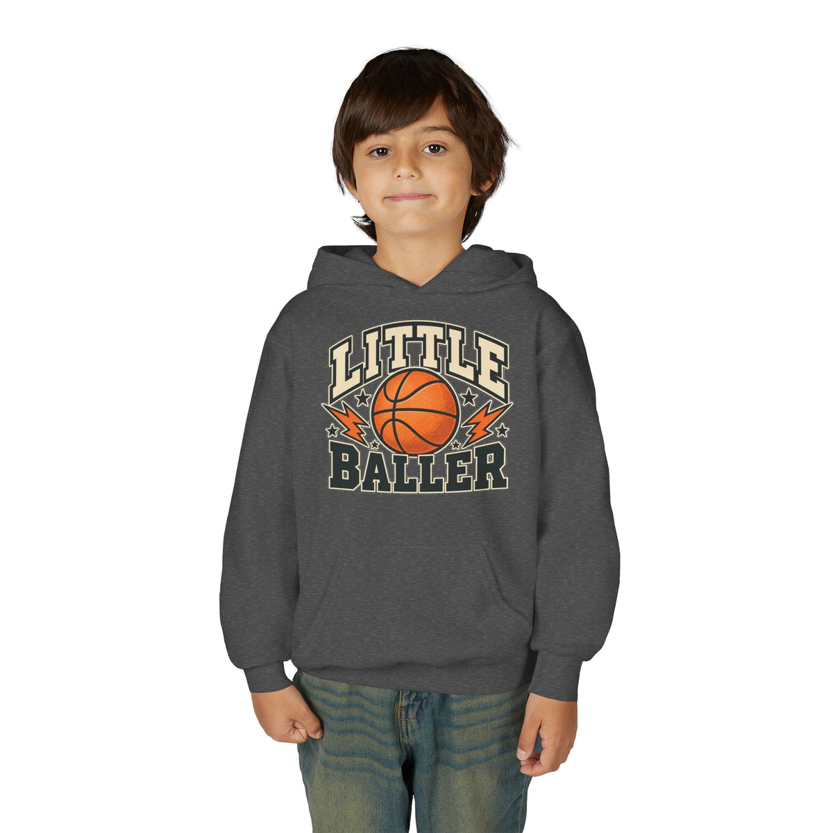 Little Baller Kids’ Basketball Hoodie 🏀