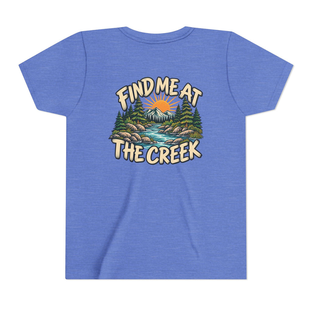Find Me at the Creek Kids Tee | Cozy Chaos Co.