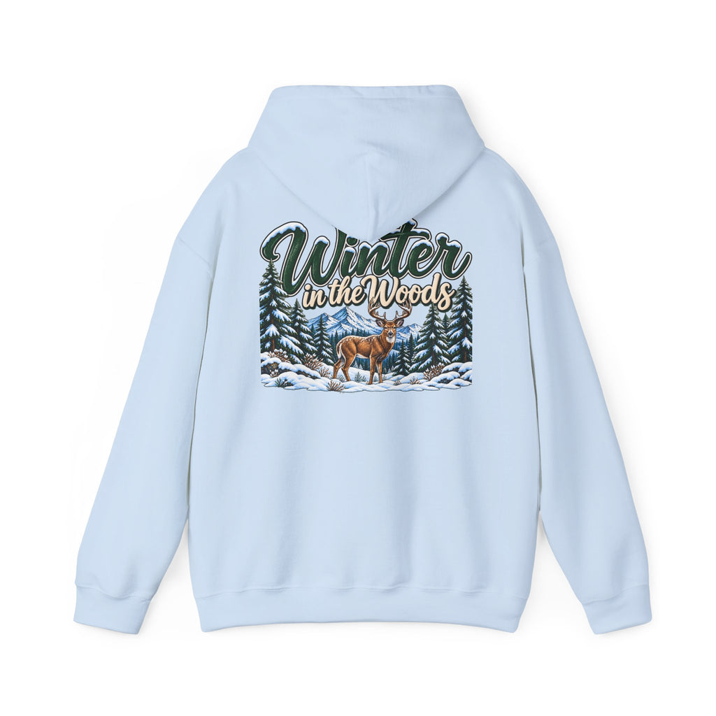 Cozy Chaos Winter In The Woods Hoodie Sweatshirt