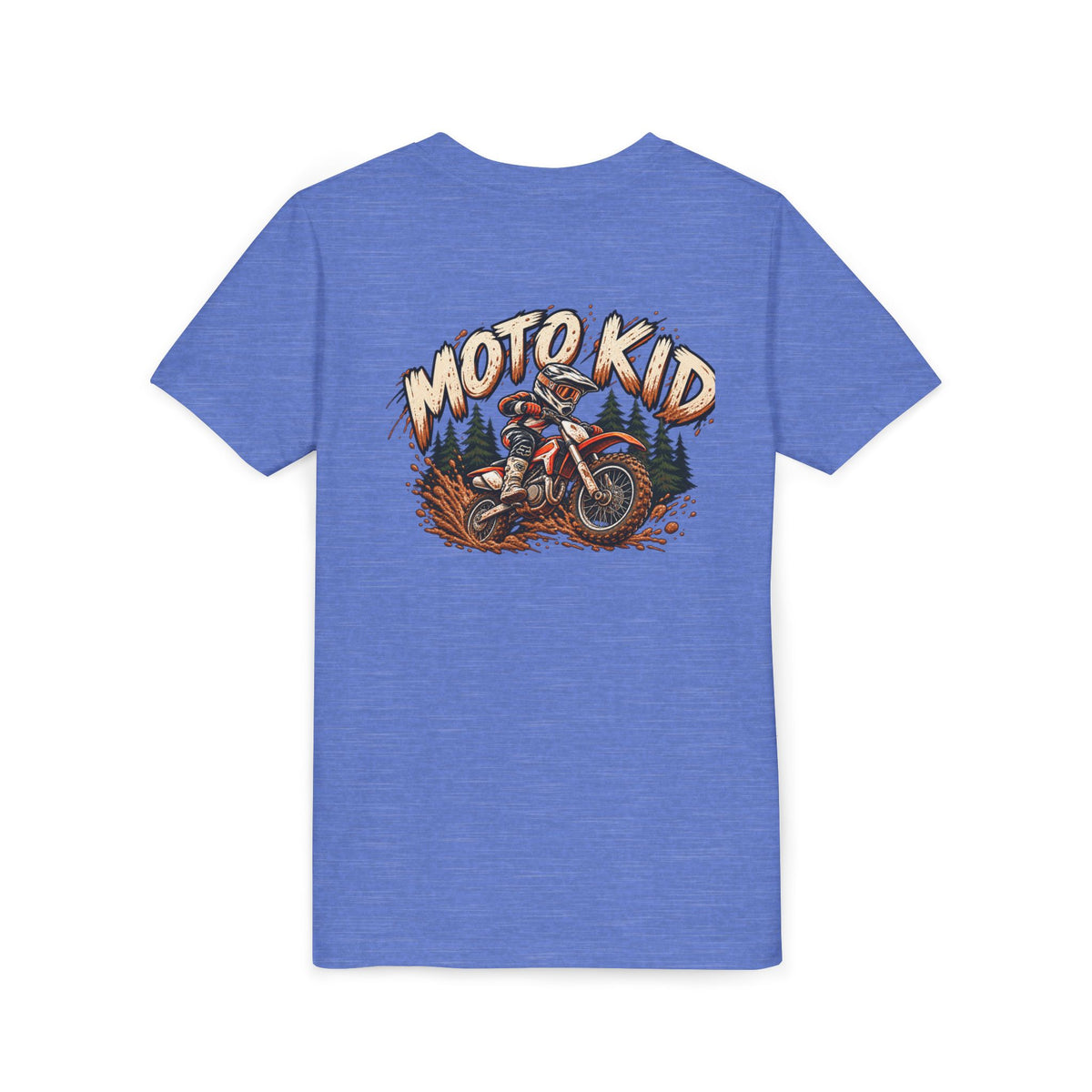 Moto Kid Motocross Tee | Dirt Bike Racing Kids Shirt | Cozy Chaos Co. 🏁🏍️⚡