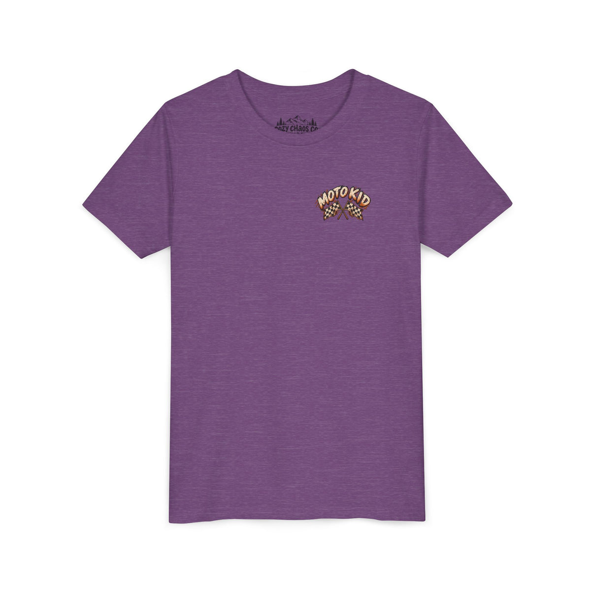 Moto Kid Motocross Tee | Dirt Bike Racing Kids Shirt | Cozy Chaos Co. 🏁🏍️⚡