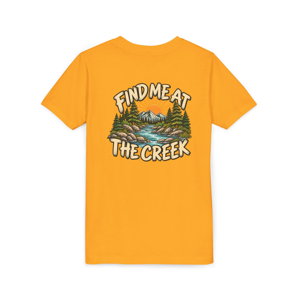 Find Me at the Creek Kids Tee | Cozy Chaos Co.