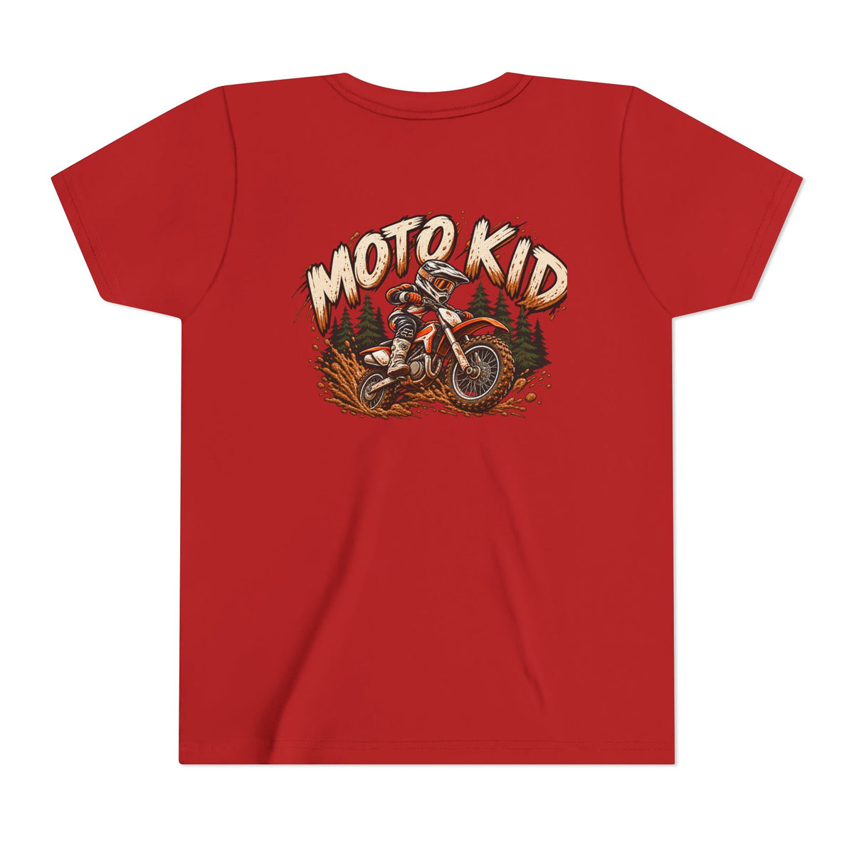 Moto Kid Motocross Tee | Dirt Bike Racing Kids Shirt | Cozy Chaos Co. 🏁🏍️⚡