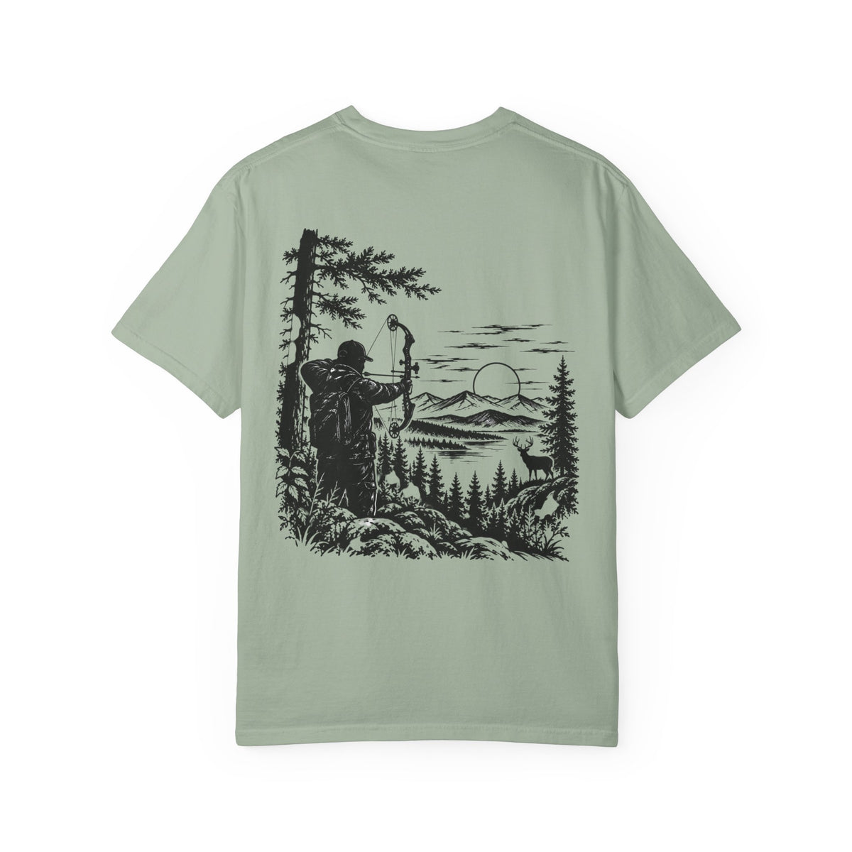 Maine Outdoors Bow Hunter Tee – Men’s Hunting T-Shirt | Cozy Chaos Co.