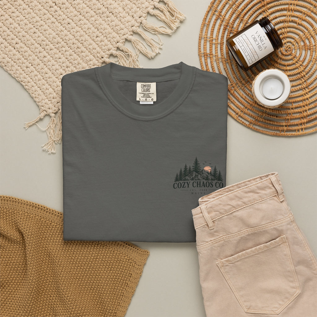 No Roads Needed – Maine Backcountry Adventure Tee | Cozy Chaos Co.