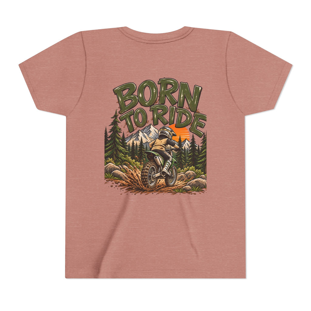Born to Ride Kids Motocross Tee | Cozy Chaos Co.