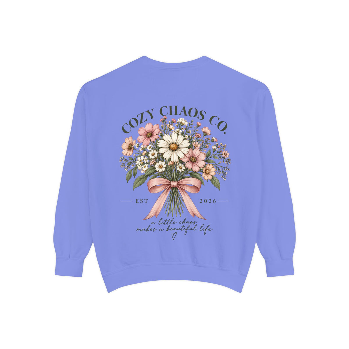 Cozy Chaos Co. Vintage Wildflower Sweatshirt 🤍