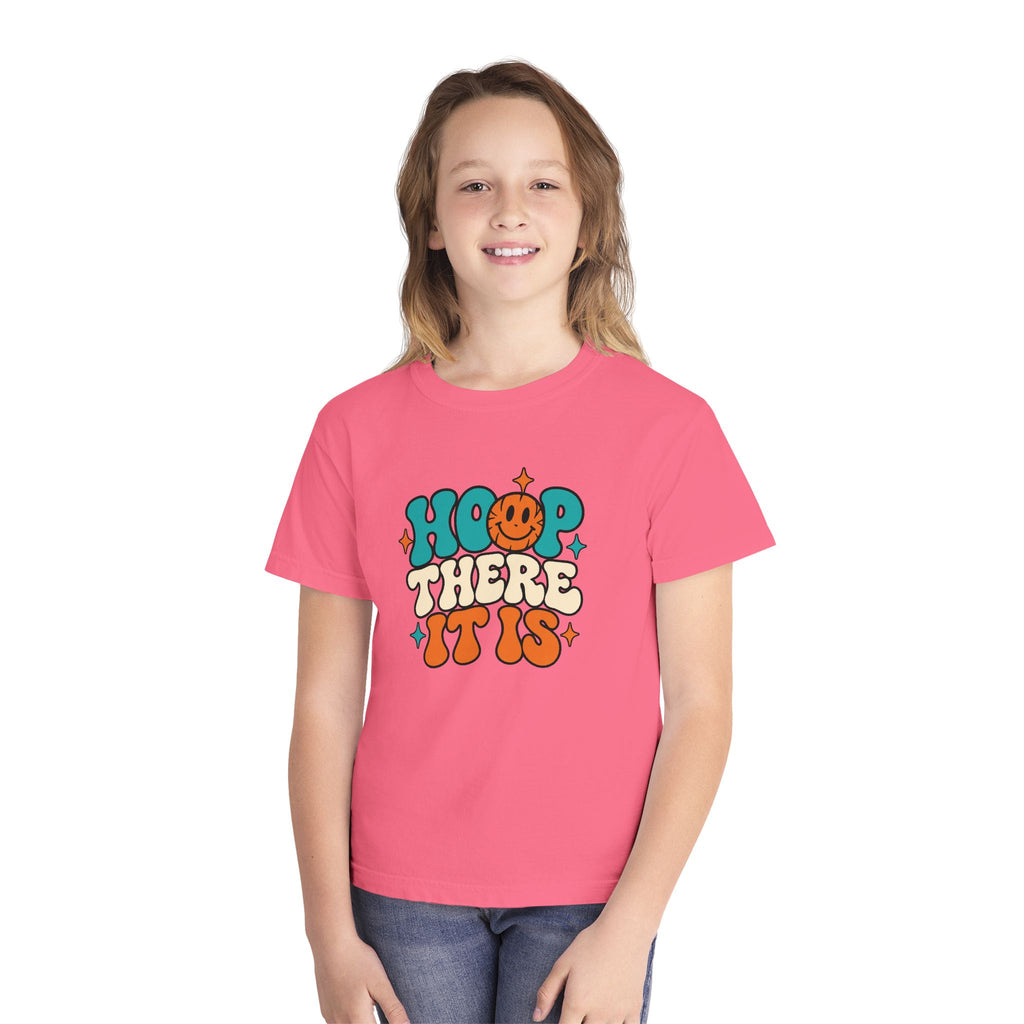 Hoop There It Is Kids’ Basketball T-Shirt 🏀