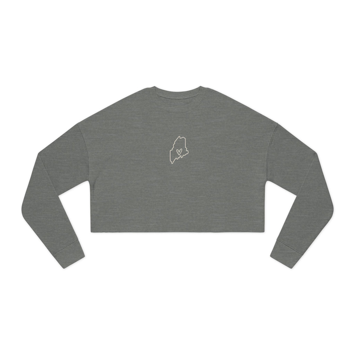 Women's Maine Mama Cropped Sweatshirt