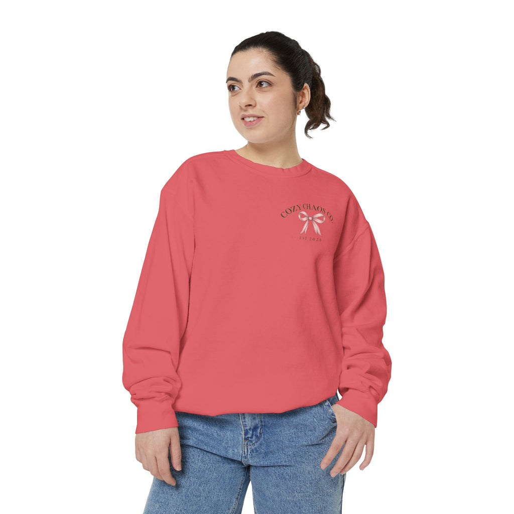 Cozy Chaos Co. Vintage Wildflower Sweatshirt 🤍