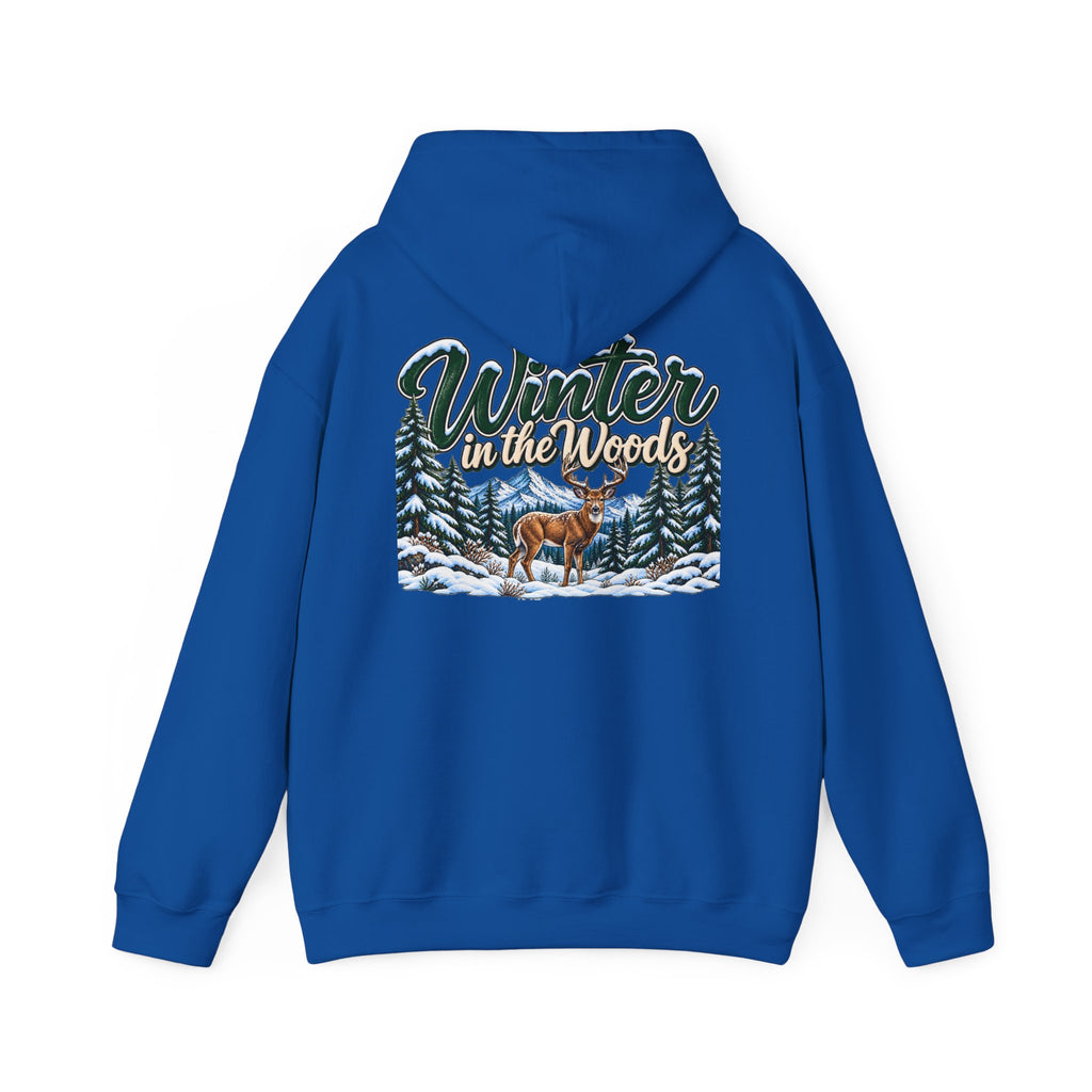 Cozy Chaos Winter In The Woods Hoodie Sweatshirt