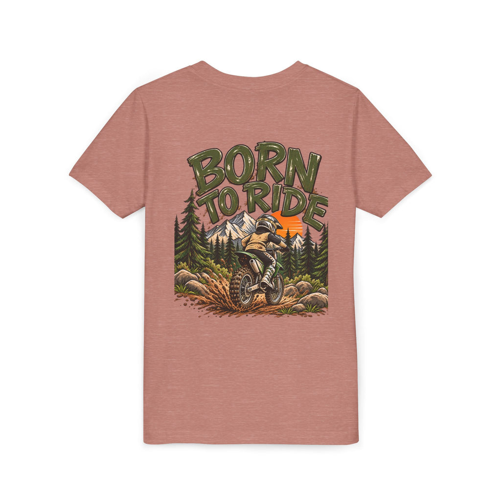 Born to Ride Kids Motocross Tee | Cozy Chaos Co.