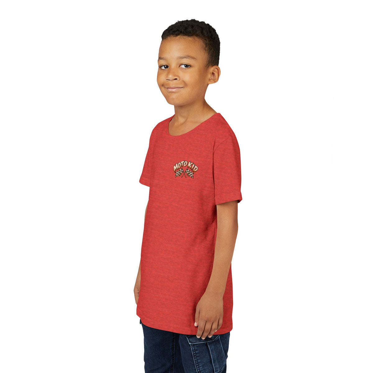 Moto Kid Motocross Tee | Dirt Bike Racing Kids Shirt | Cozy Chaos Co. 🏁🏍️⚡