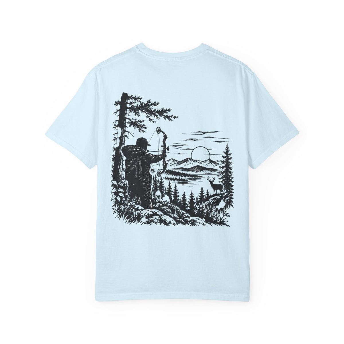 Maine Outdoors Bow Hunter Tee – Men’s Hunting T-Shirt | Cozy Chaos Co.
