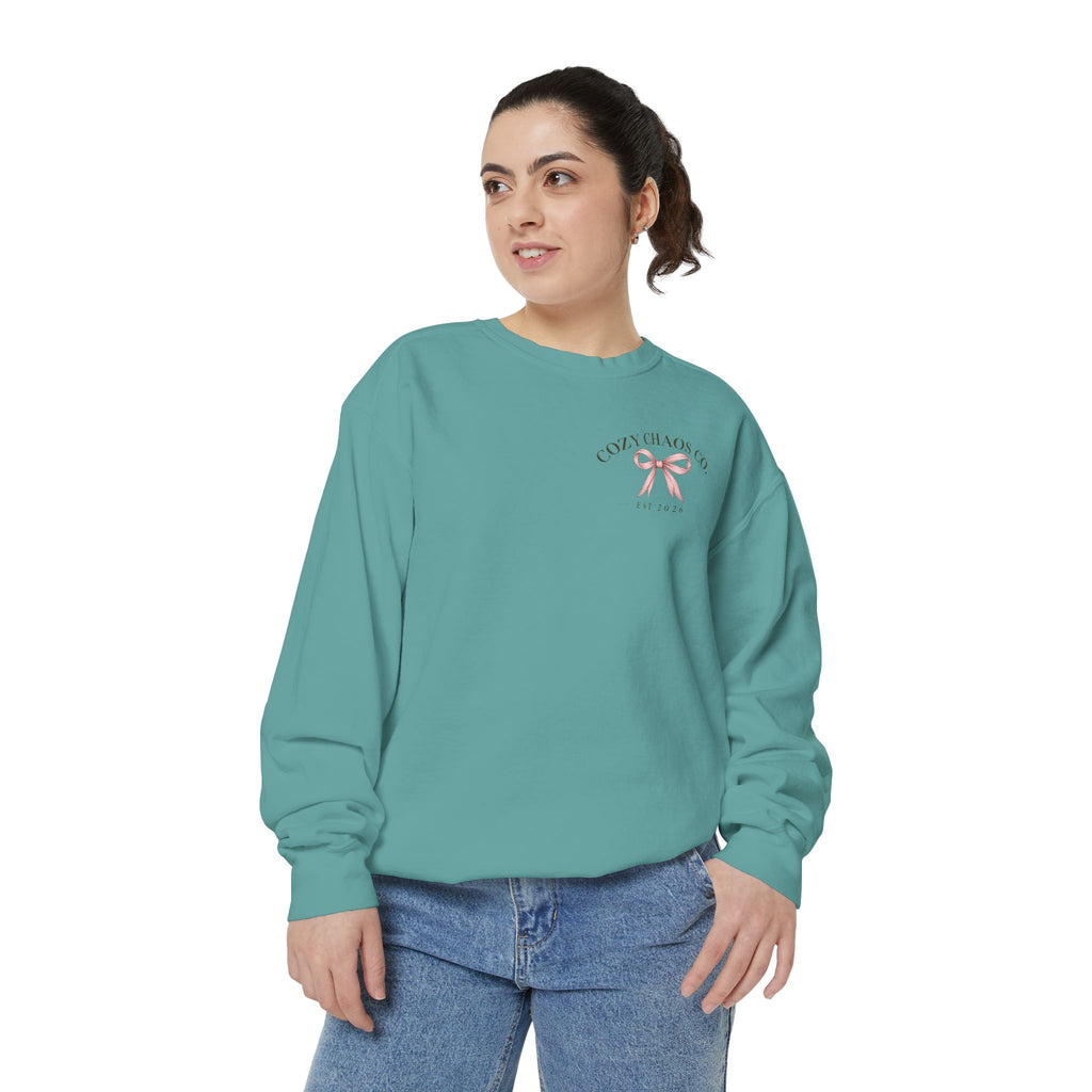 Cozy Chaos Co. Vintage Wildflower Sweatshirt 🤍