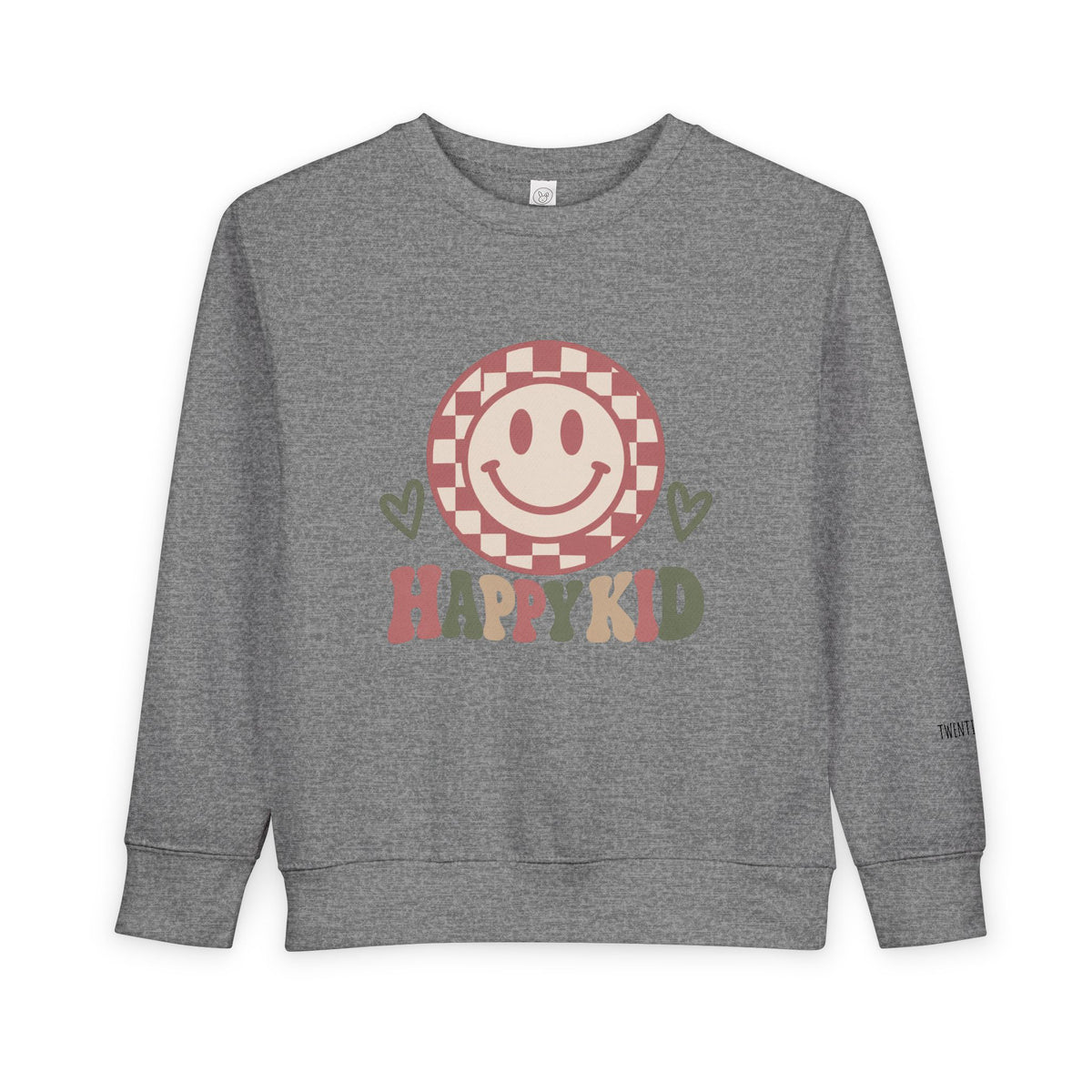 Happy Kid Toddler Sweatshirt | Cozy Chaos Co.