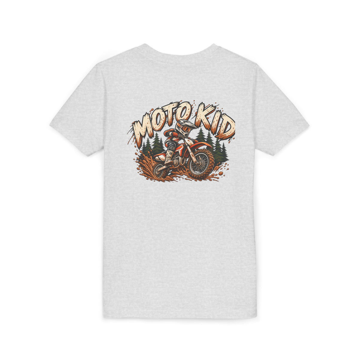 Moto Kid Motocross Tee | Dirt Bike Racing Kids Shirt | Cozy Chaos Co. 🏁🏍️⚡