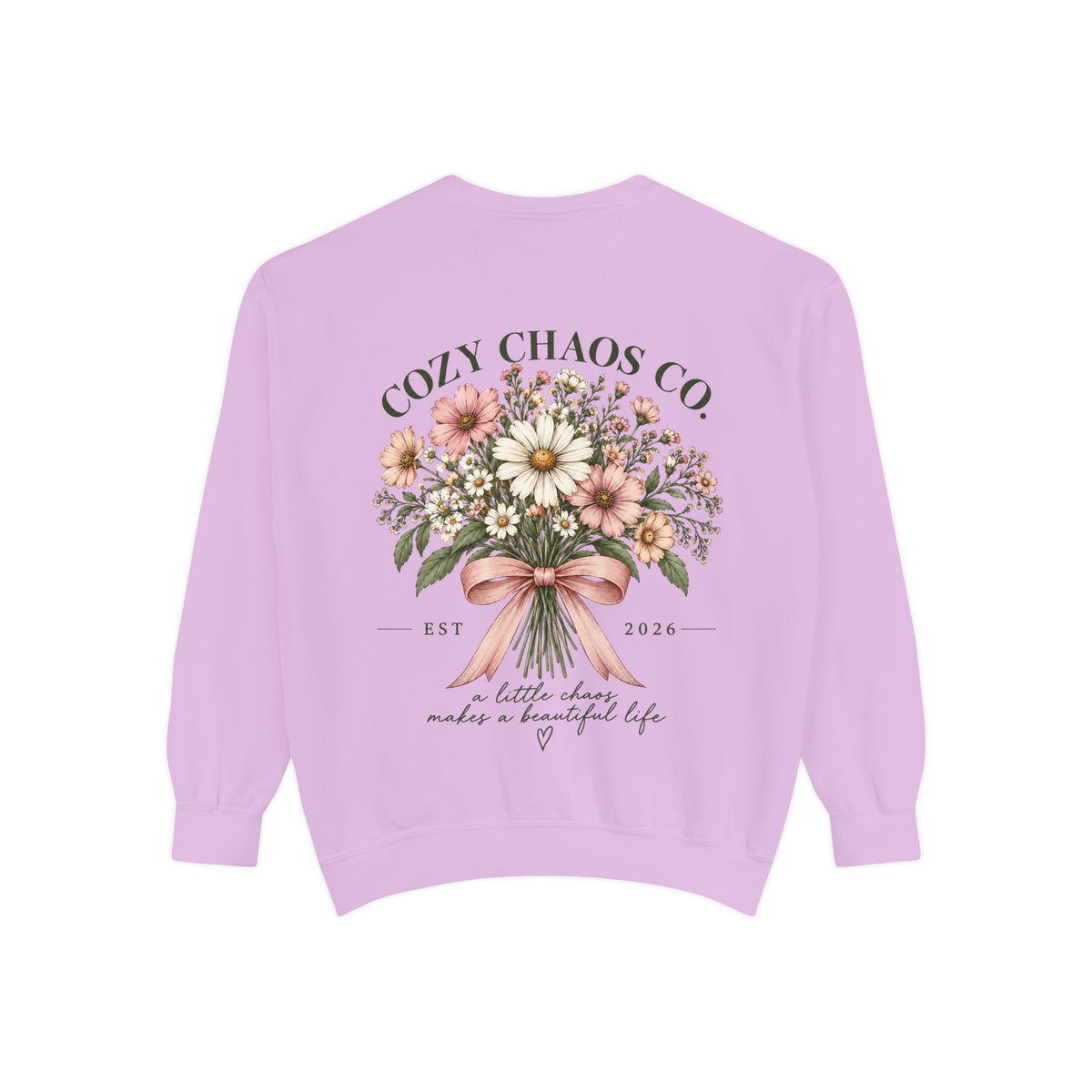 Cozy Chaos Co. Vintage Wildflower Sweatshirt 🤍