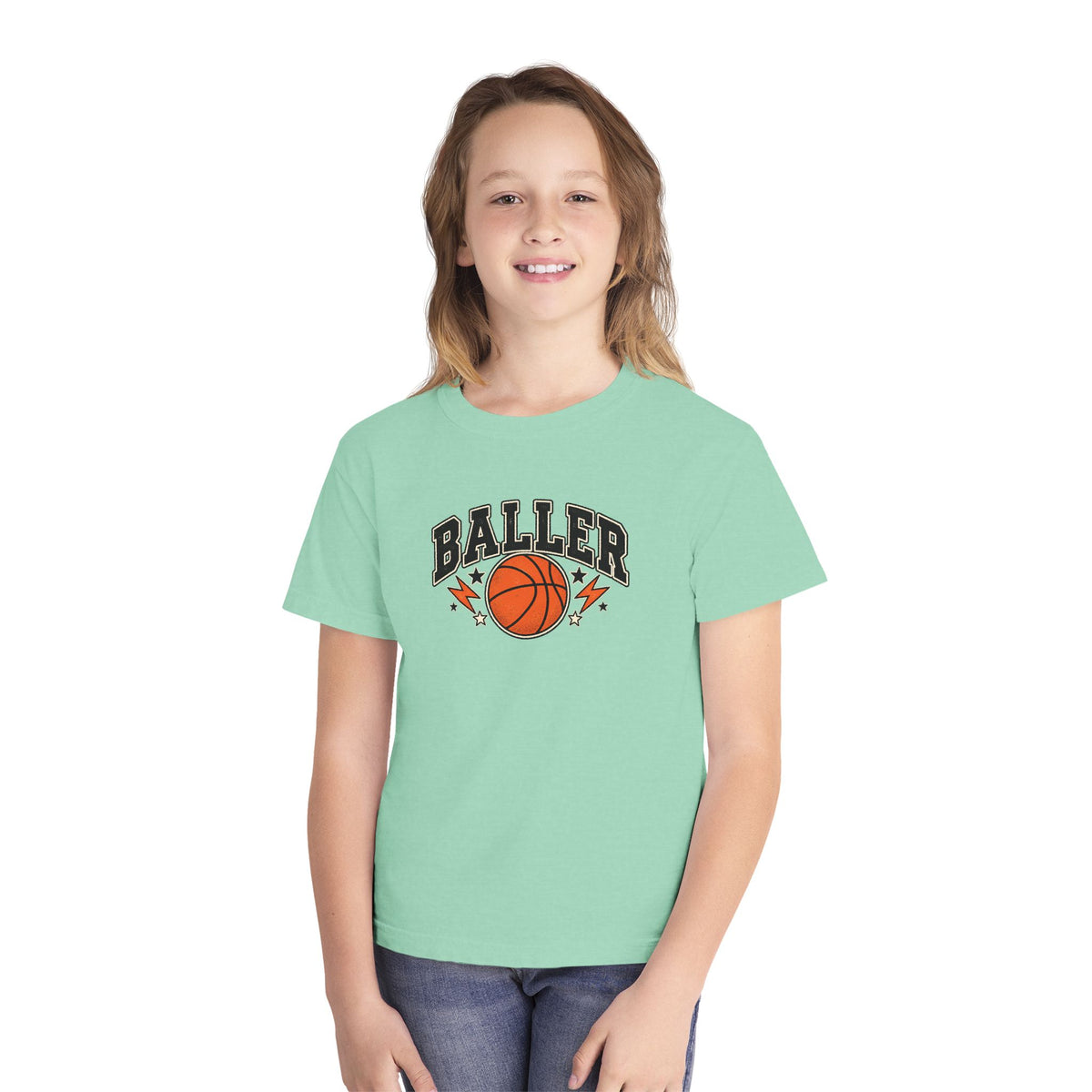 Baller Varsity Basketball Youth T-Shirt 🏀