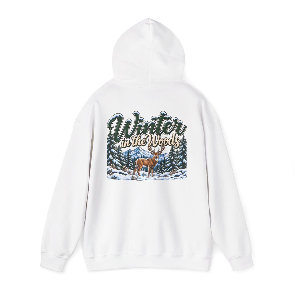 Cozy Chaos Winter In The Woods Hoodie Sweatshirt