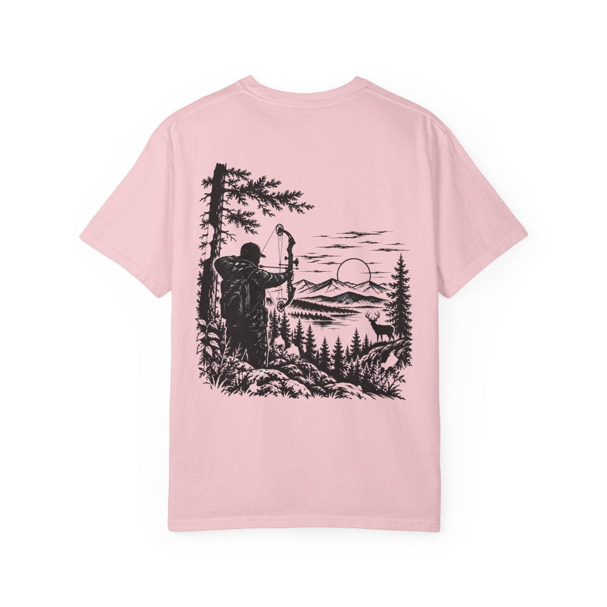 Maine Outdoors Bow Hunter Tee – Men’s Hunting T-Shirt | Cozy Chaos Co.