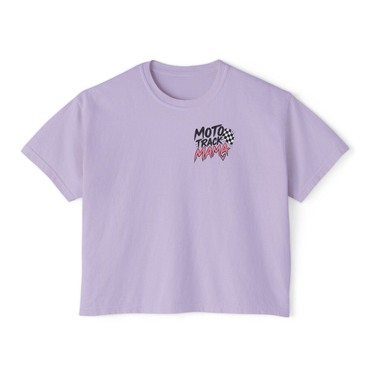 Moto Track Mama – Motocross Mom Graphic Tee 🏁💗