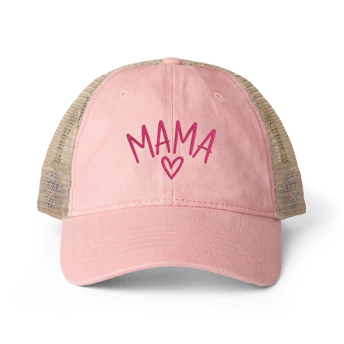Cozy Mama Washed Mesh-Back Trucker Hat 💕