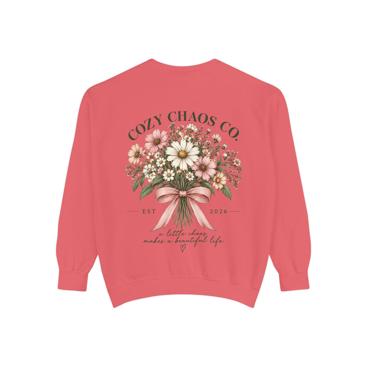 Cozy Chaos Co. Vintage Wildflower Sweatshirt 🤍