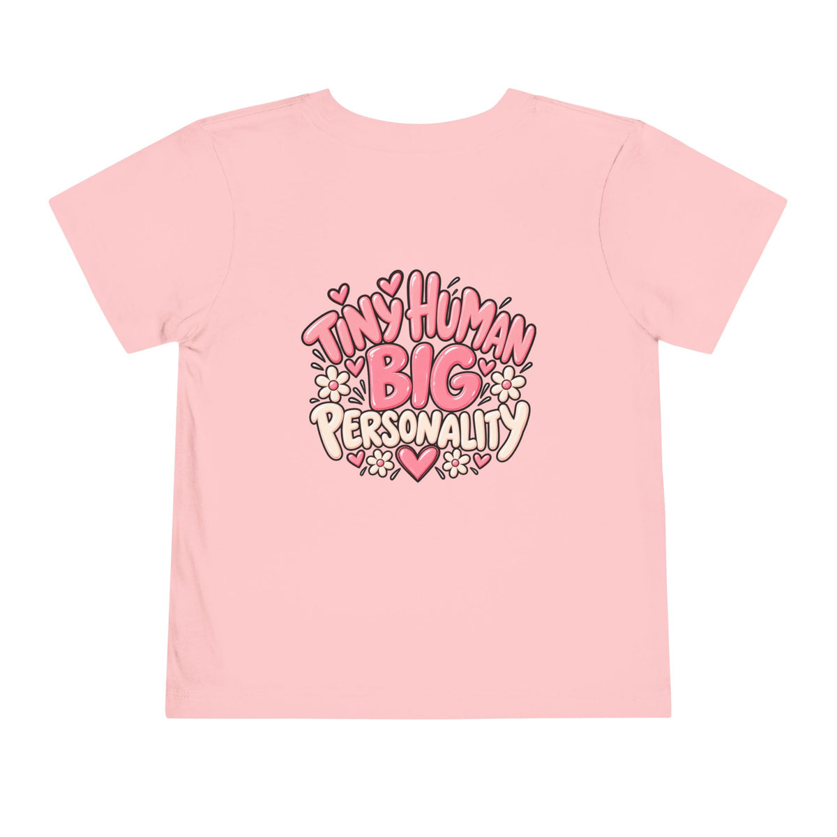 Tiny Human, Big Personality Kids Tee | Cozy Chaos Co. 💕🌼