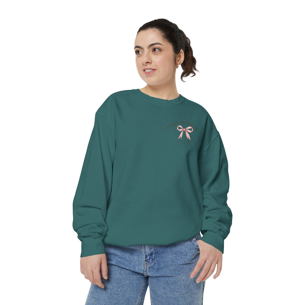 Cozy Chaos Co. Vintage Wildflower Sweatshirt 🤍