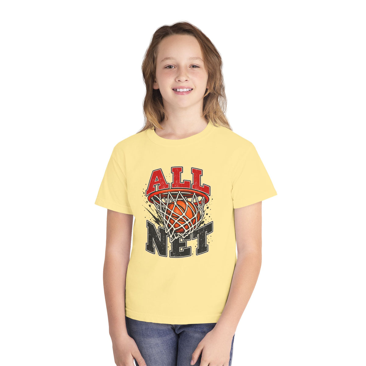 All Net Youth Midweight Tee