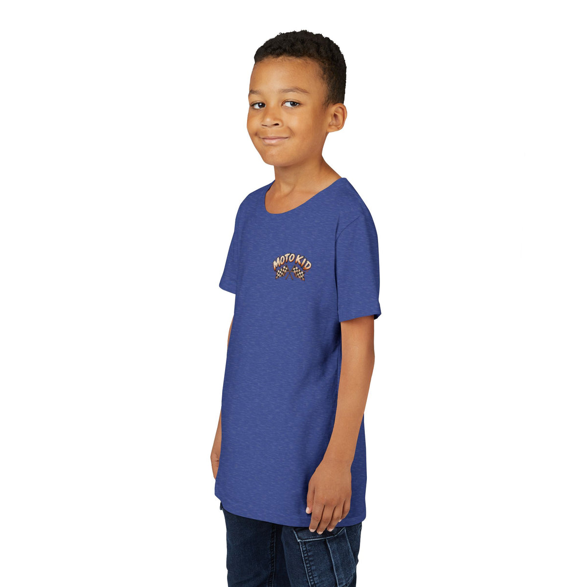 Moto Kid Motocross Tee | Dirt Bike Racing Kids Shirt | Cozy Chaos Co. 🏁🏍️⚡