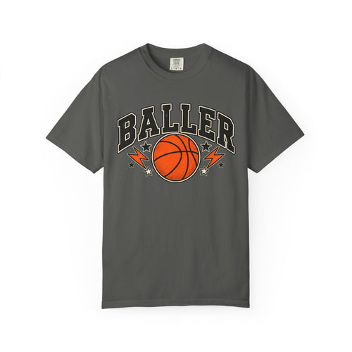 Baller Varsity Basketball Women’s Graphic T-Shirt 🏀