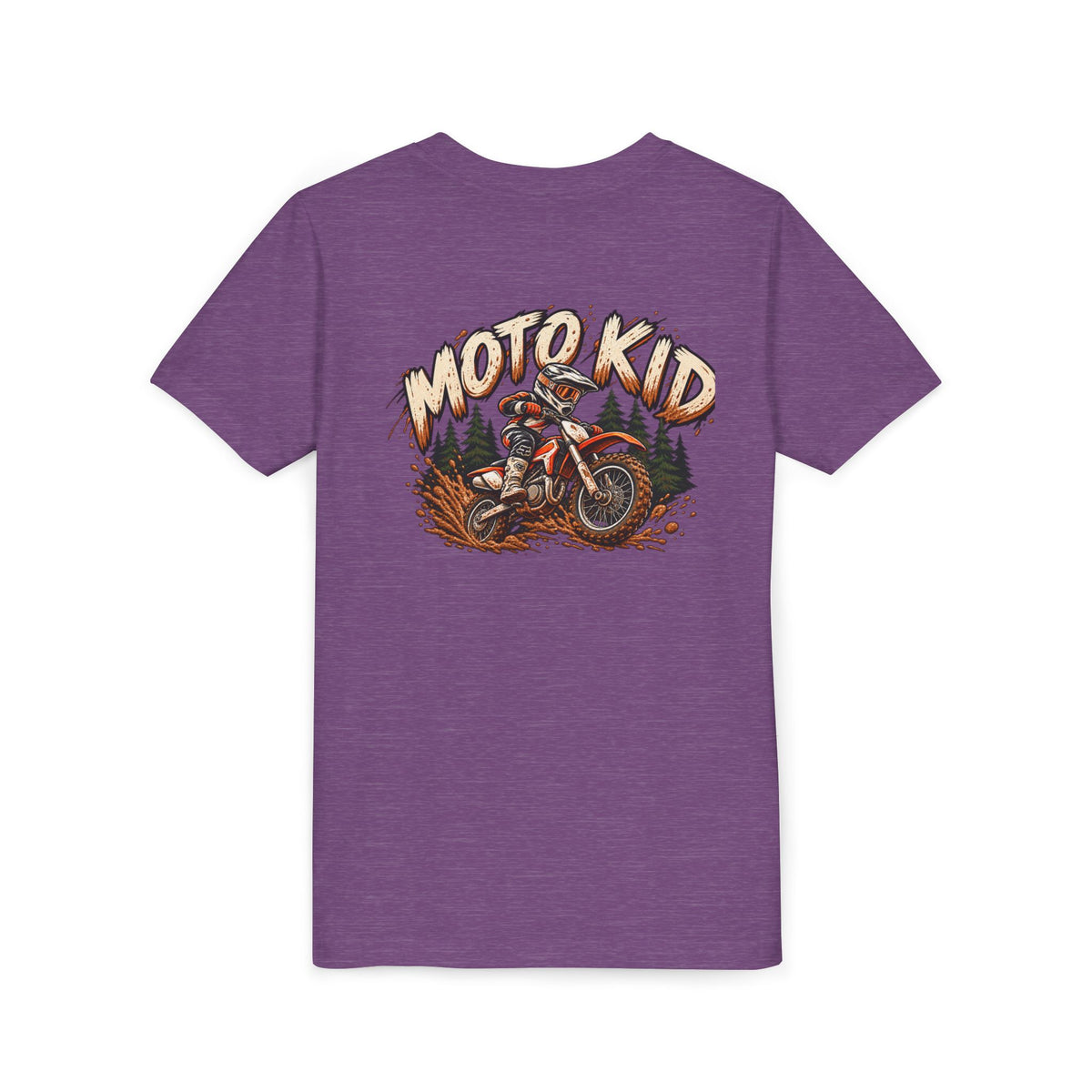 Moto Kid Motocross Tee | Dirt Bike Racing Kids Shirt | Cozy Chaos Co. 🏁🏍️⚡
