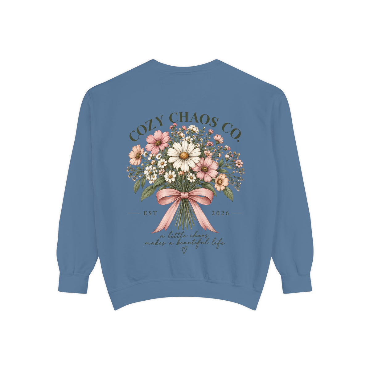 Cozy Chaos Co. Vintage Wildflower Sweatshirt 🤍
