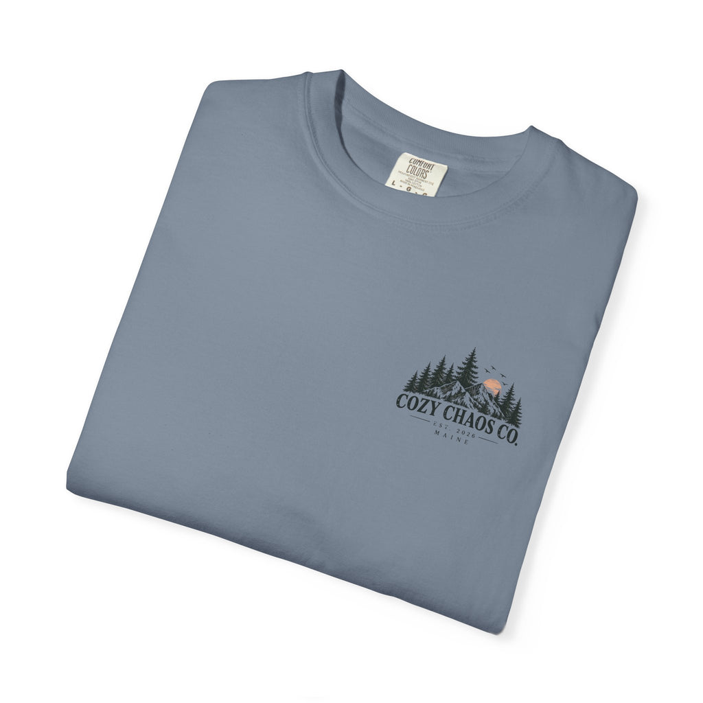 No Roads Needed – Maine Backcountry Adventure Tee | Cozy Chaos Co.
