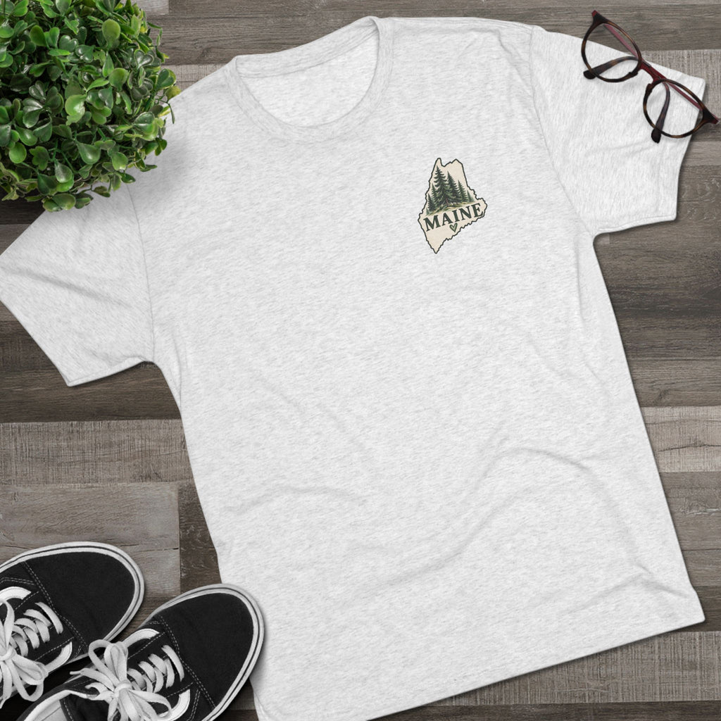 Find Me at the Creek – Maine Outdoors Graphic Tee 🌲