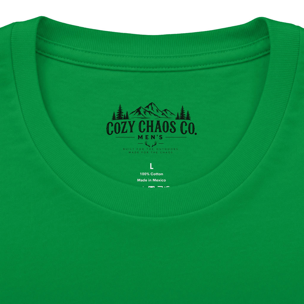 Cozy Chaos Co. Men’s Outdoors Tee – Built for the Outdoors, Made for the Chaos 🌲🏹