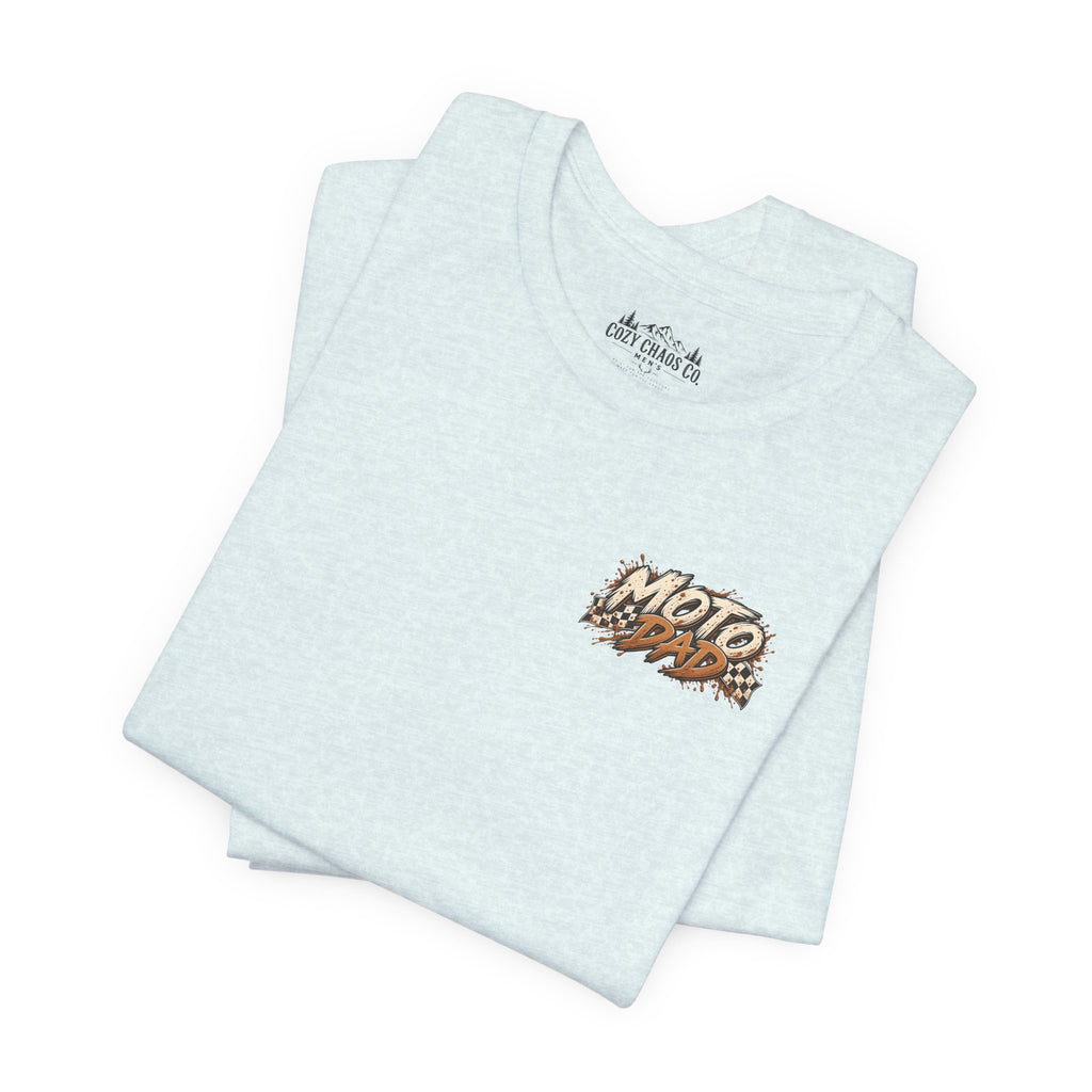 Moto Dad & Mini Adventure Tee | Father & Son Dirt Bike Shirt | Cozy Chaos Co. 🏍️🏁🌲