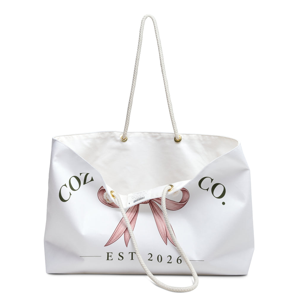 Cozy Chaos Co. Weekender Bag