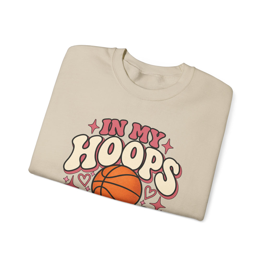 In My Hoops Era Retro Basketball Crewneck Sweatshirt 🏀💗