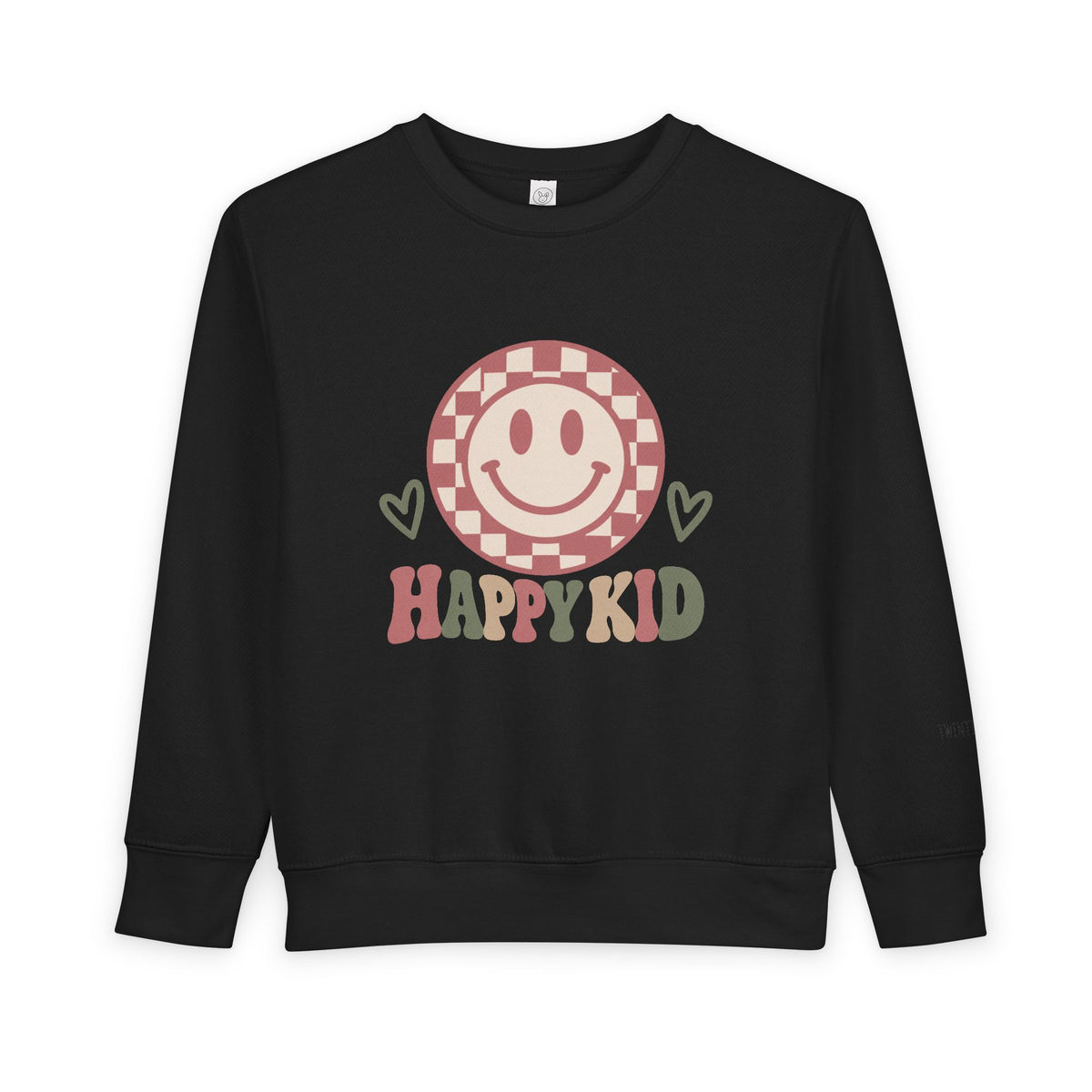 Happy Kid Toddler Sweatshirt | Cozy Chaos Co.