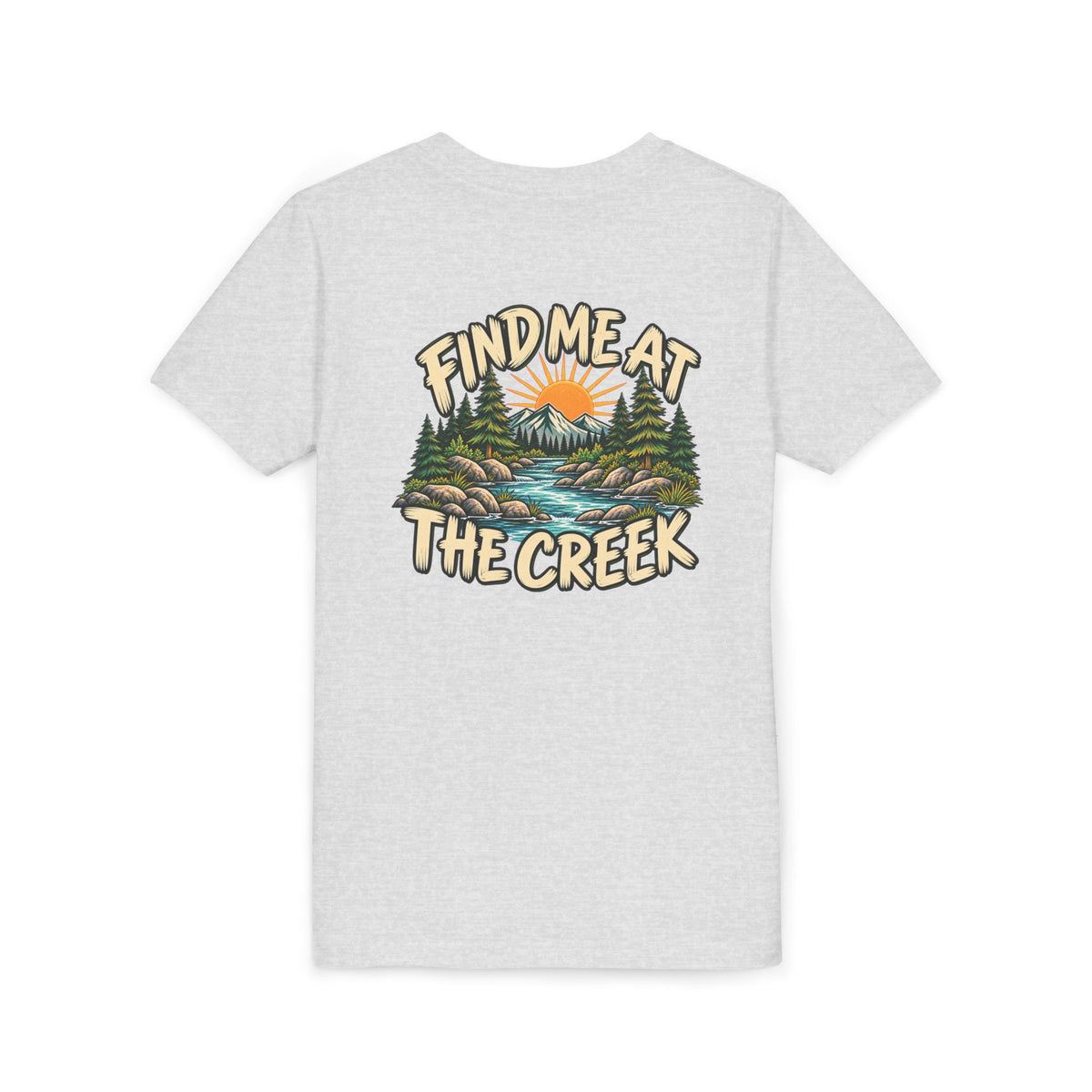 Find Me at the Creek Kids Tee | Cozy Chaos Co.