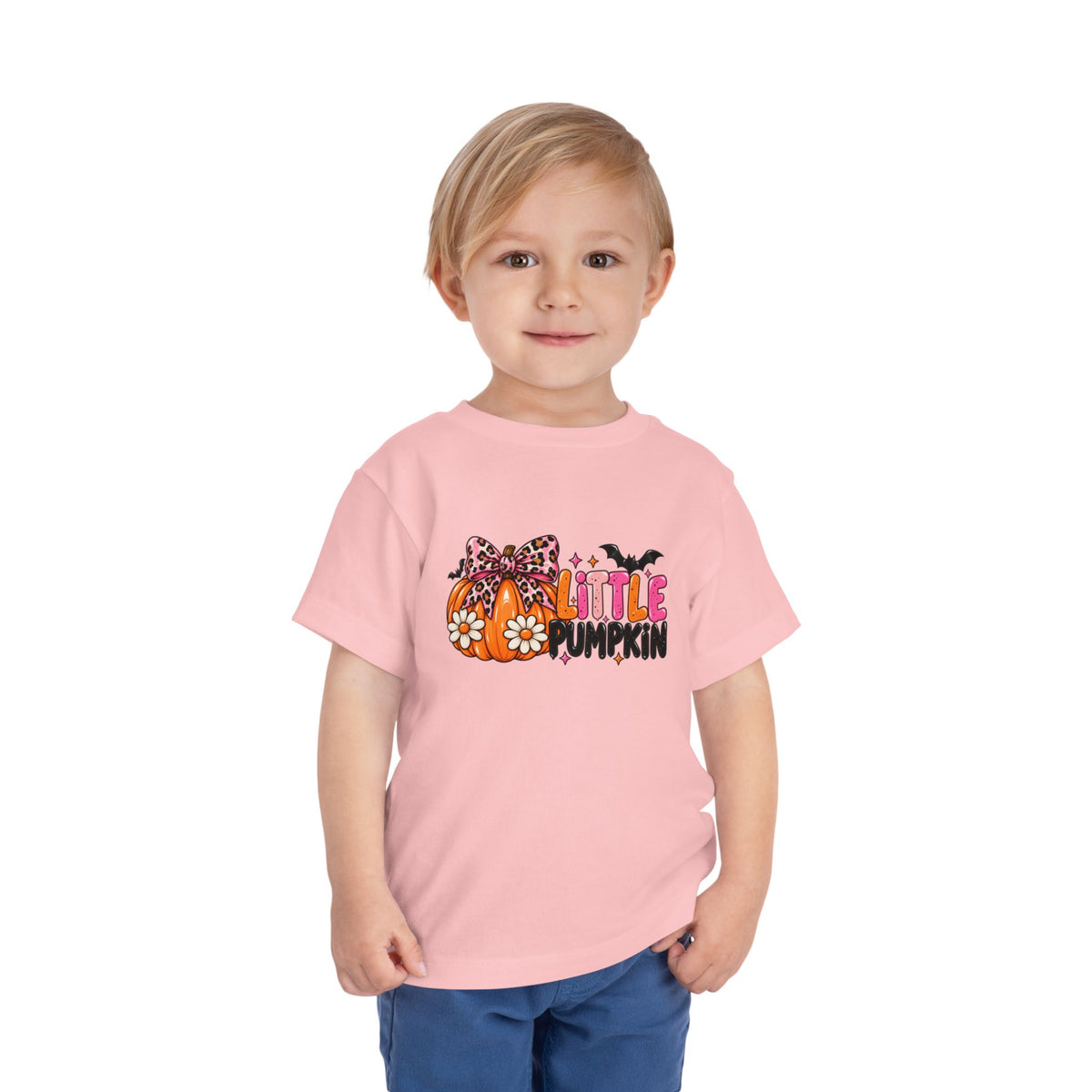 Little Pumpkin Bow Girls Toddler Halloween Shirt | Cozy Chaos Kid 🎃🎀💕
