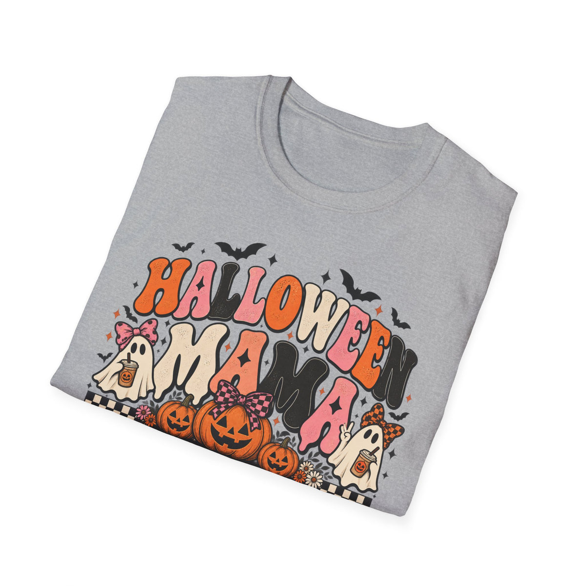 Halloween Mama Social Club Retro Crewneck Sweatshirt – Cute Spooky Mom Halloween Graphic 🎃👻🩷