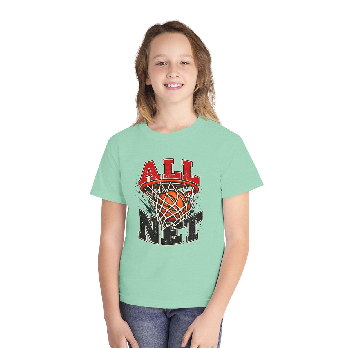 All Net Youth Midweight Tee