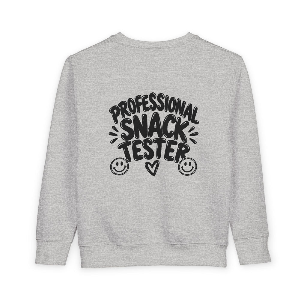 Professional Snack Tester Kids Tee | Cozy Chaos Co. 🍪☺️🖤