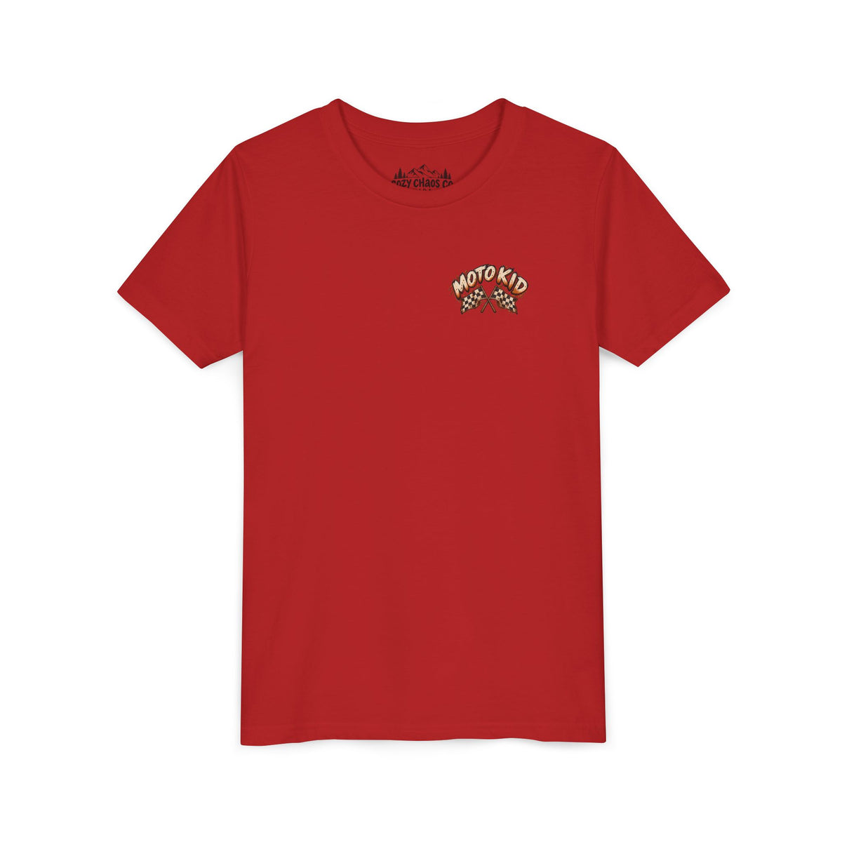Moto Kid Motocross Tee | Dirt Bike Racing Kids Shirt | Cozy Chaos Co. 🏁🏍️⚡