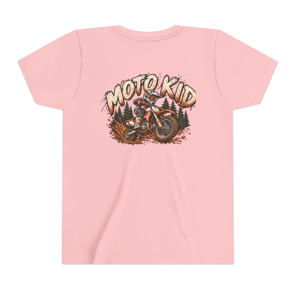 Moto Kid Motocross Tee | Dirt Bike Racing Kids Shirt | Cozy Chaos Co. 🏁🏍️⚡